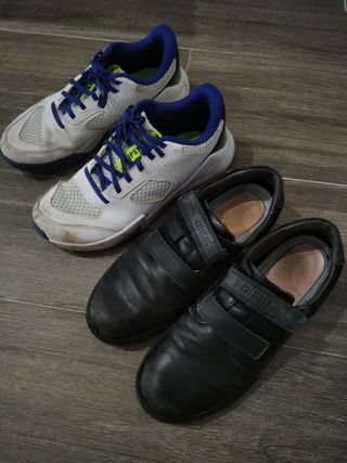 2 Pares calzado niño