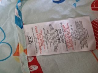 Saco dormir grobag bebé 12-18m verano