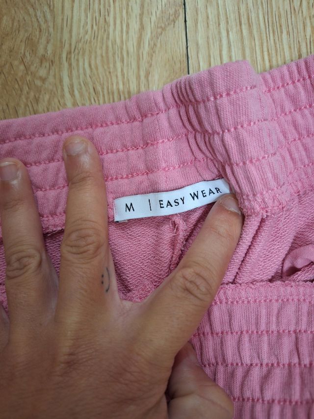 Pantalón chándal rosa Easy Wear Talla M