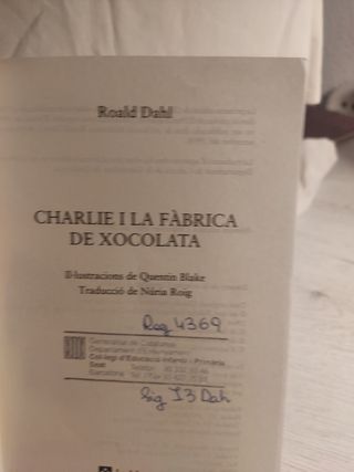 CHARLIE I LA FABRICA DE XOCOLATA (N.E.)