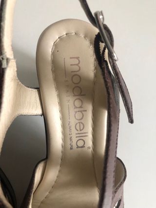 Sandalias de piel mujer