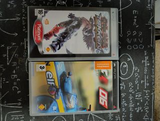 2 Juegos PSP: Tekken y F1 2006