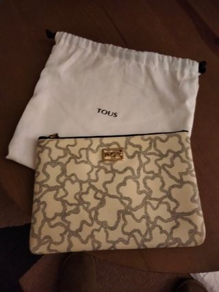 Bolso Cartera Tous Clutch K Icon Beige