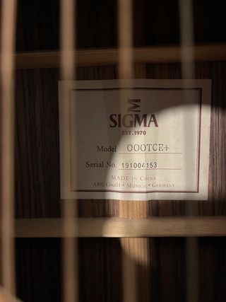 Guitarra Electroacústica Sigma