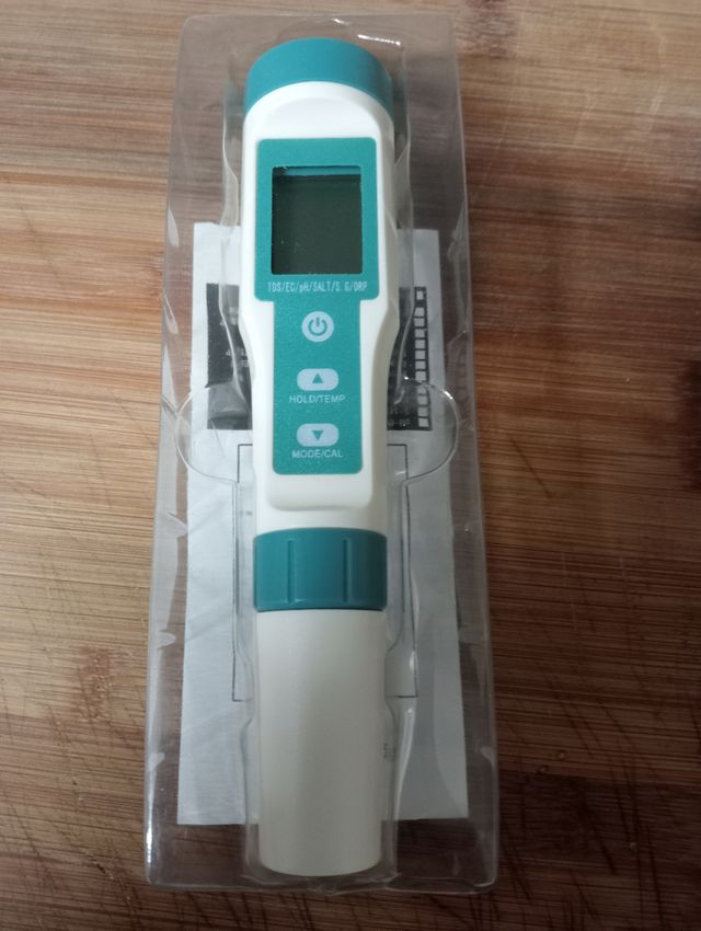 Medidor PH Agua TDS EC SAL TDS/EC/pH/SALT/S.G/ORP