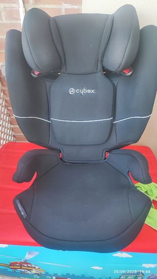 Silla coche Cybex 2/3 Isofix,3/12año. Regalo funda