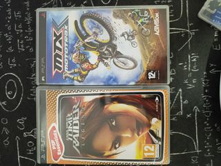 2 Juegos PSP: Mototrax y Tomb Raider Legend