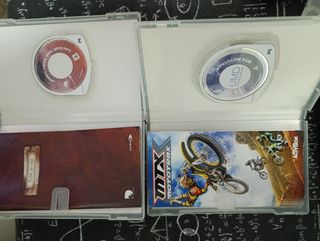 2 Juegos PSP: Mototrax y Tomb Raider Legend