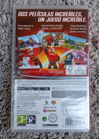 Lego Los Increíbles Nintendo Switch