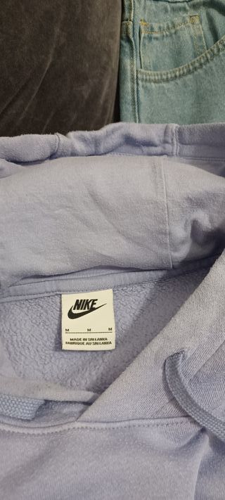 Felpa con cappuccio Nike viola