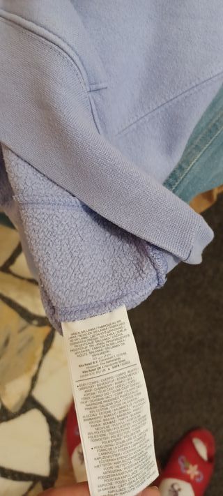 Felpa con cappuccio Nike viola
