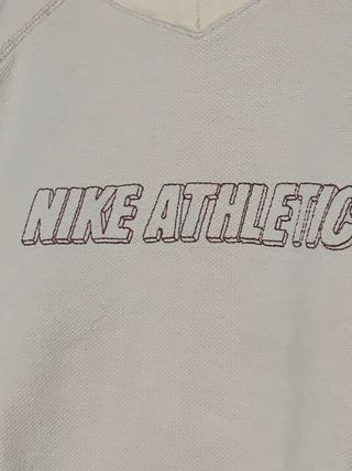 Sudadera Nike vintage, jersey retro blanco