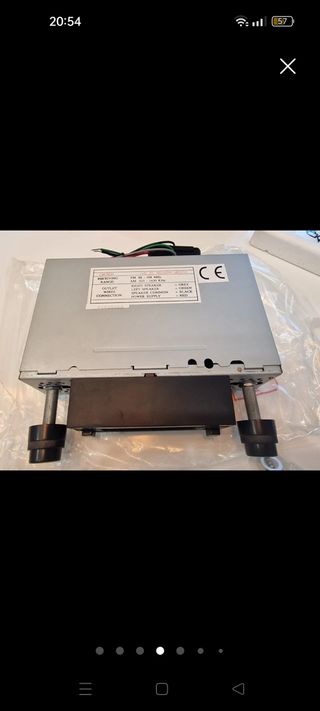 Radio cassette de coche vintage, Supertech