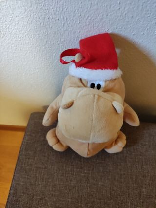 Peluche Ippo con Cappello Babbo Natale