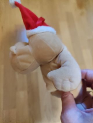 Peluche Ippo con Cappello Babbo Natale