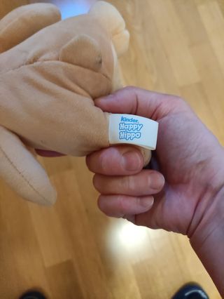 Peluche Ippo con Cappello Babbo Natale