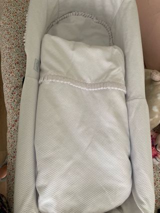 Vestimenta cochecito: capota colcha, saco