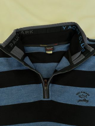 Jersey Paul & Shark Rayas Azul Talla L