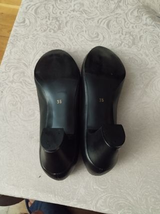 Zapatos Flamenco Niña Talla 35 Negros