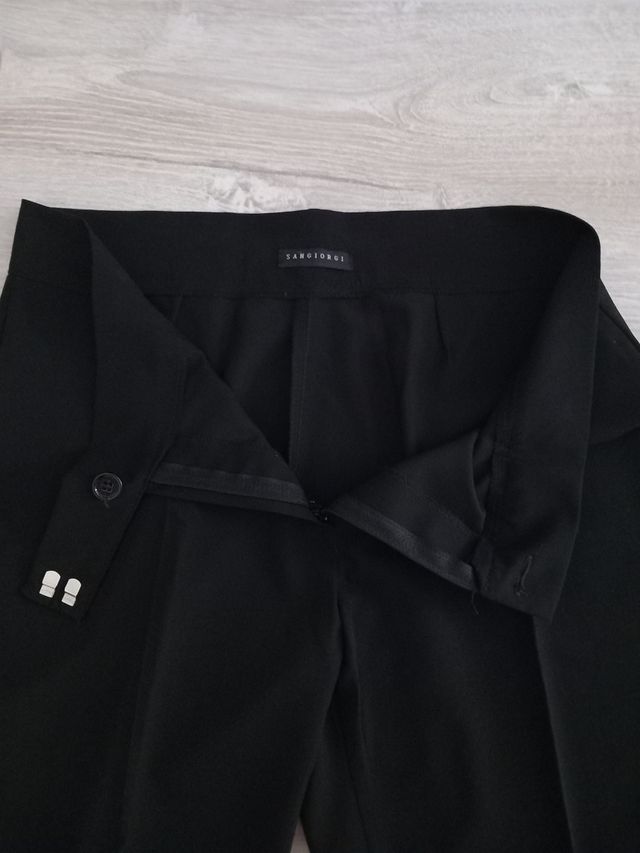Pantaloni eleganti donna Sangiorgi neri