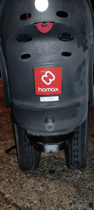 Hamax Smiley Silla Portabebés Bicicleta