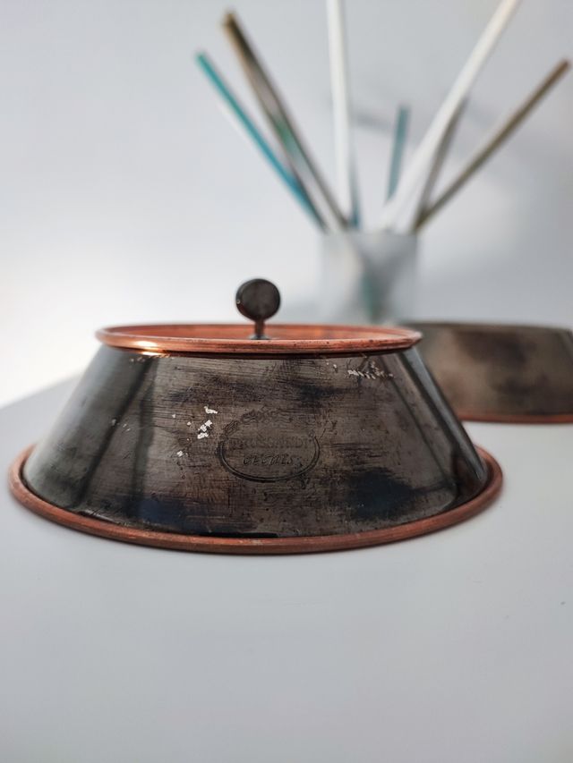 Trussardi ciotole rame set 3 pezzi