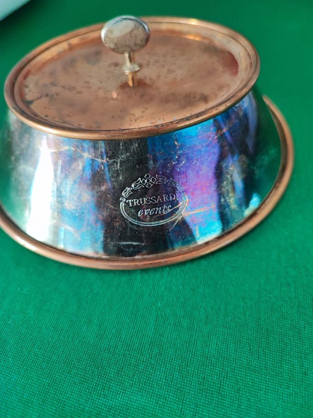 Trussardi ciotole rame set 3 pezzi