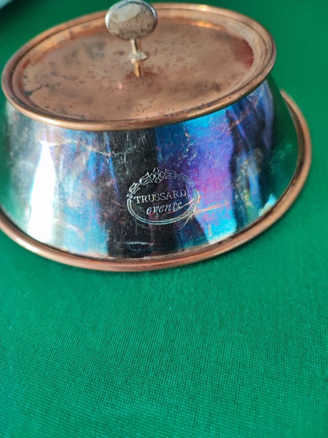 Trussardi ciotole rame set 3 pezzi