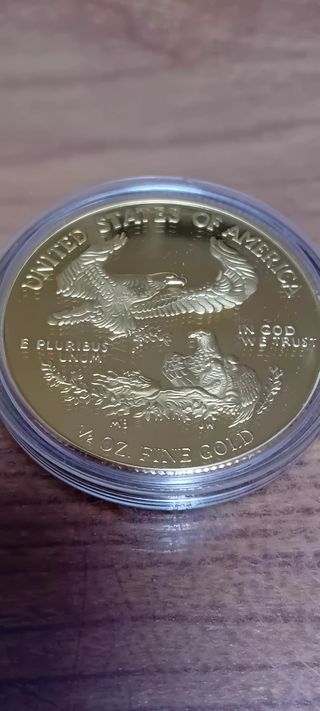 monete americane placcate 24 carati