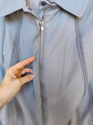 Giacchetto vintage anni '90 grigio