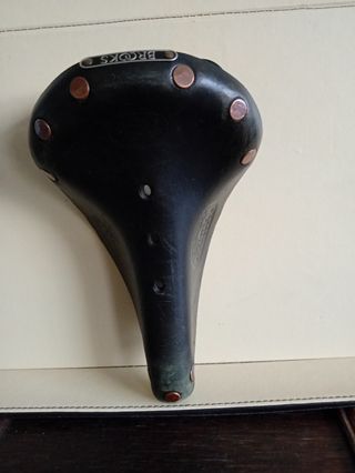 Asiento Brooks Bicicleta Cuero Negro