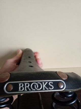 Asiento Brooks Bicicleta Cuero Negro
