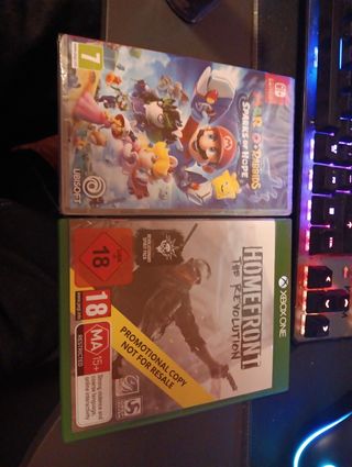 Mario + Rabbids Sparks of Hope y Homefront: The Re