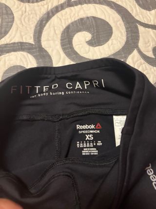 Mallas deportivas Reebok negras