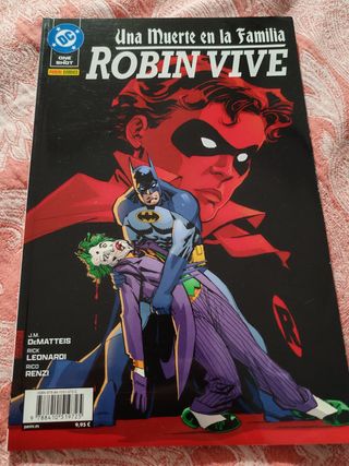 Dc one-shot una muerte en la familia. robin vive