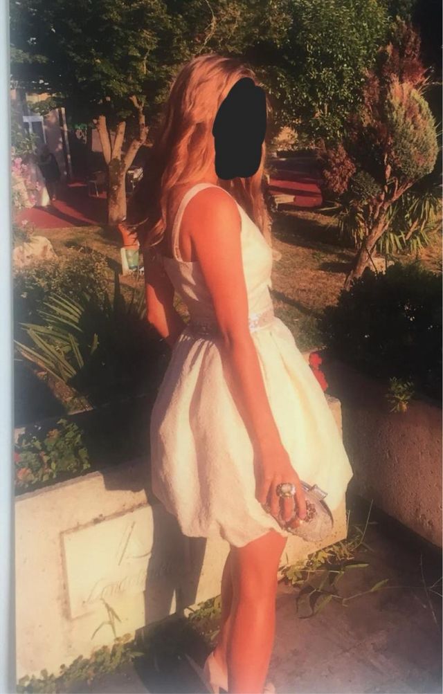 Vestido de fiesta rosa