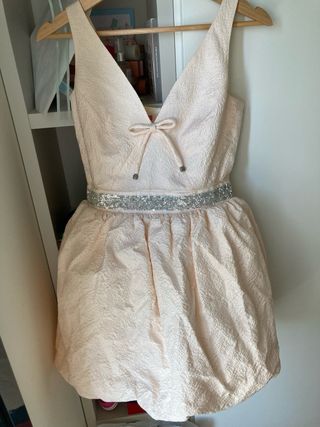 Vestido de fiesta rosa 