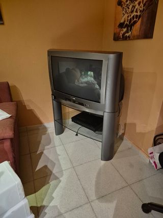 TV Samsung WS-32W6VHG con mueble