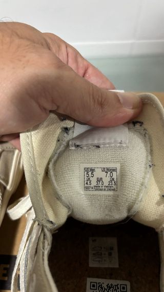 Zapatillas Vans Sk8-Hi Beige y Blancas