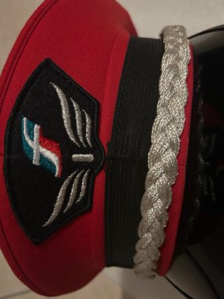 Cappello FS Capostazione Ferrovia Stato