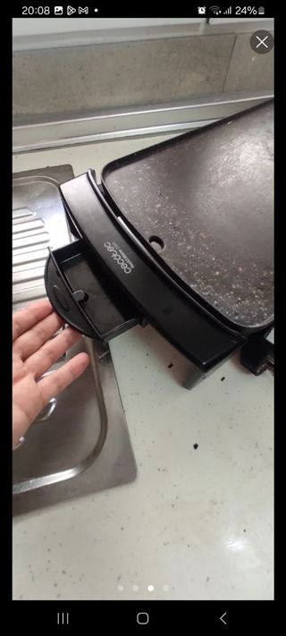 Plancha de cocina eléctrica Cecotec
