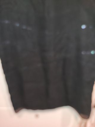 Noche fiesta Vestido negro sin mangas Donna Karan