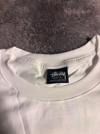 Camiseta Stüssy Blanca 8 Ball