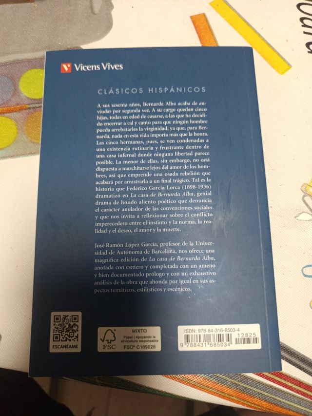 La Casa De Bernarda Alba (Clasicos Hispanicos /...