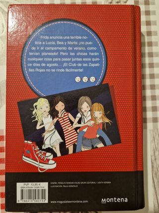 Libro. El Club de las zapatillas rojas