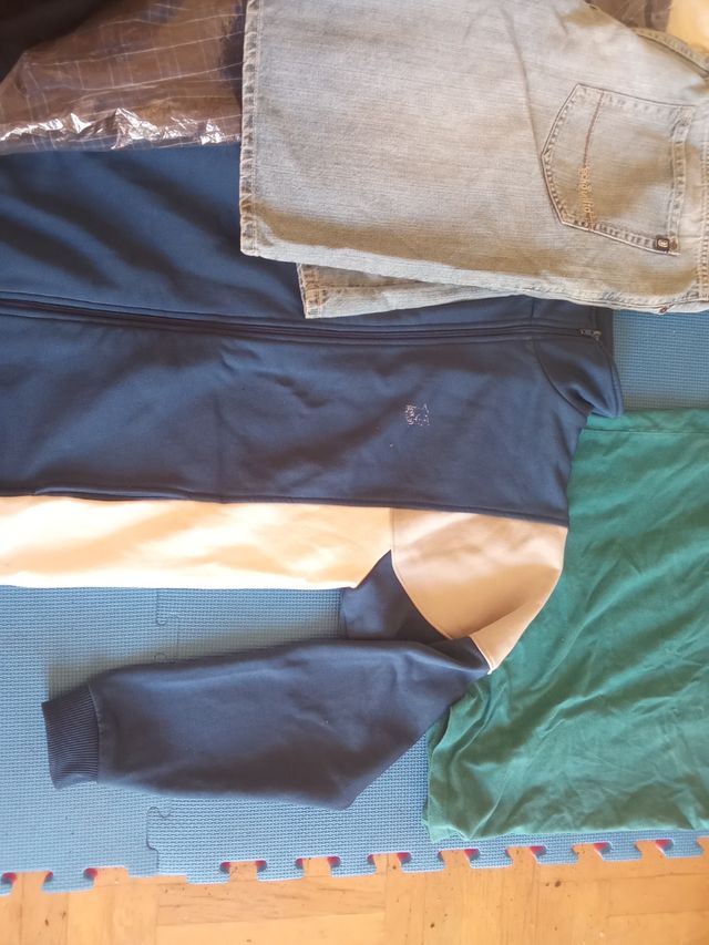 Lote Ropa Vintage Beige y Gris