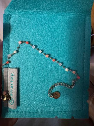 Pulsera Anartxy multicolor con cadena