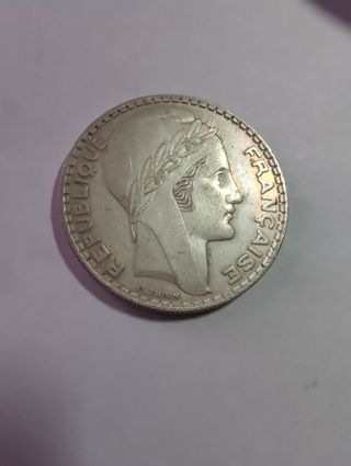 Francia 20 Francos 1934 plata