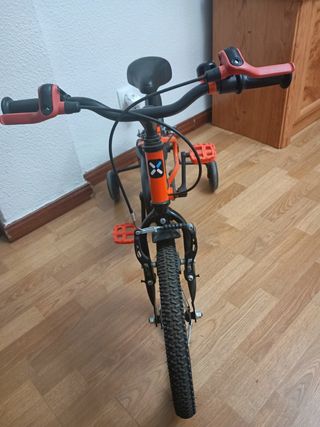 Bicicleta infantil Btwin naranja