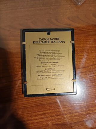 Medaglione Michelangelo in Argento